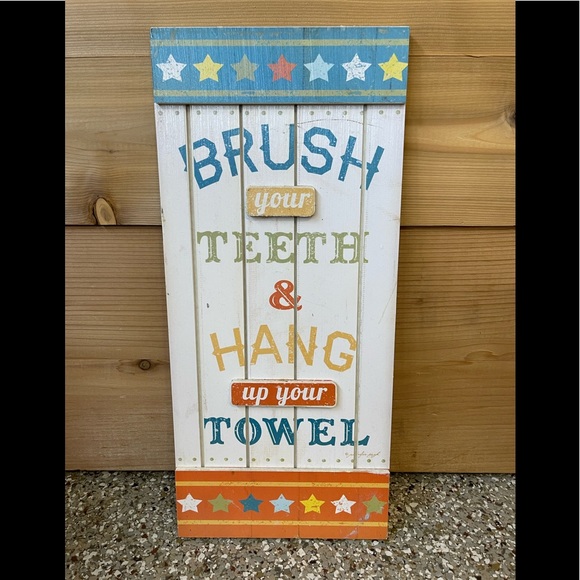 Hobby Lobby | Wall Decor | Hobby Lobby Youth Bathroom Sign | Poshmark